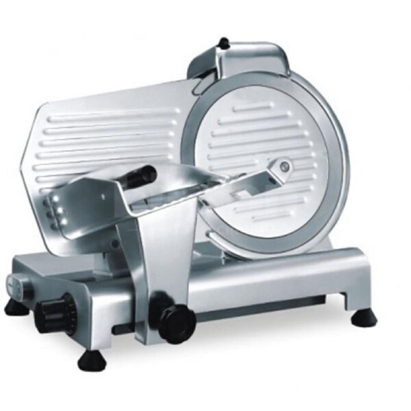 Linkrich 250mm Semi-Automatic Meat Slicer with Stainless Steel Blade