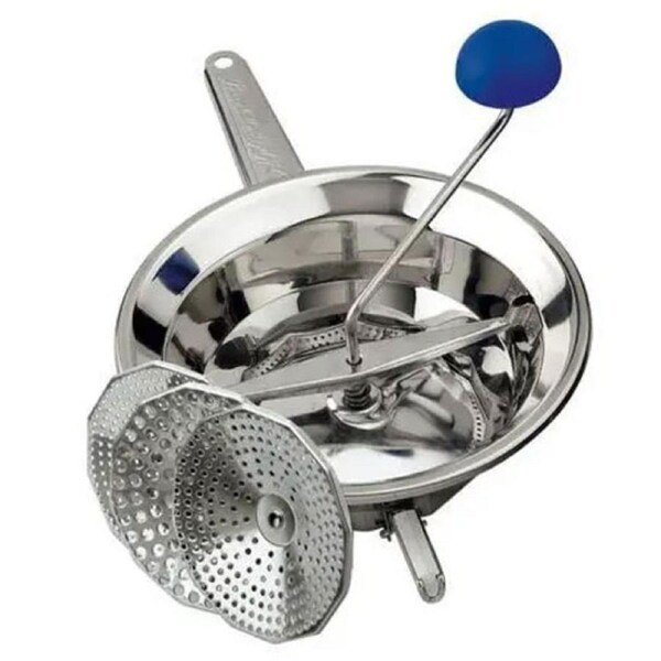 Emanuel 3 Passatutto Stainless Steel Mouli 24cm with 3 Discs Made in Italy