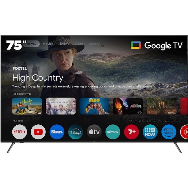 EKO 75" 4K Ultra HD Google TV with built-in Chromecast