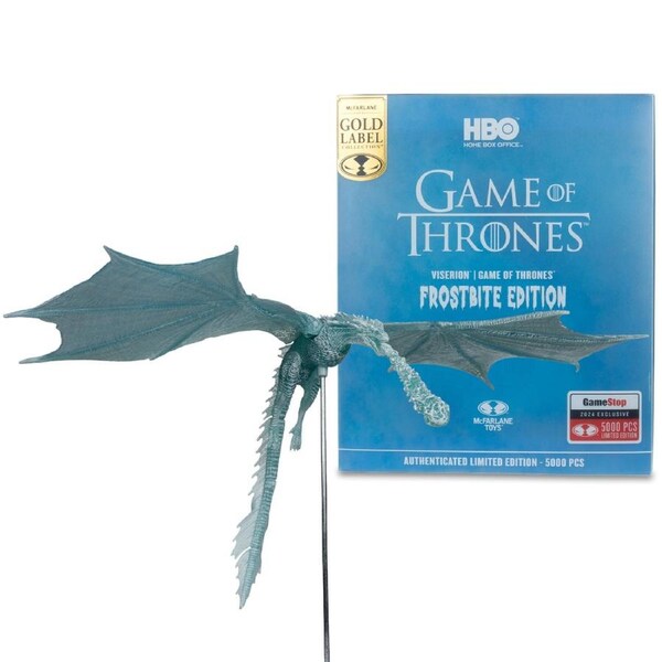 McFarlane Gold Label Game of Thrones Viserion Frostbite Edition Figure
