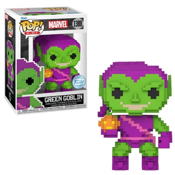 Spider-Man Green Goblin 8-Bit Funko POP! Vinyl