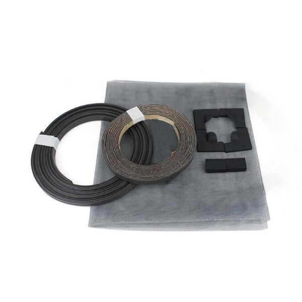 Adjustable DIY Magnetic Window Screen Mesh Fly Net 50x90cm