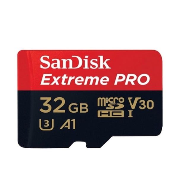 Sandisk Extreme Pro Microsdhc Sqxcg 32Gb V30 U3 C10 A1 Uhs1 Sd Adaptor