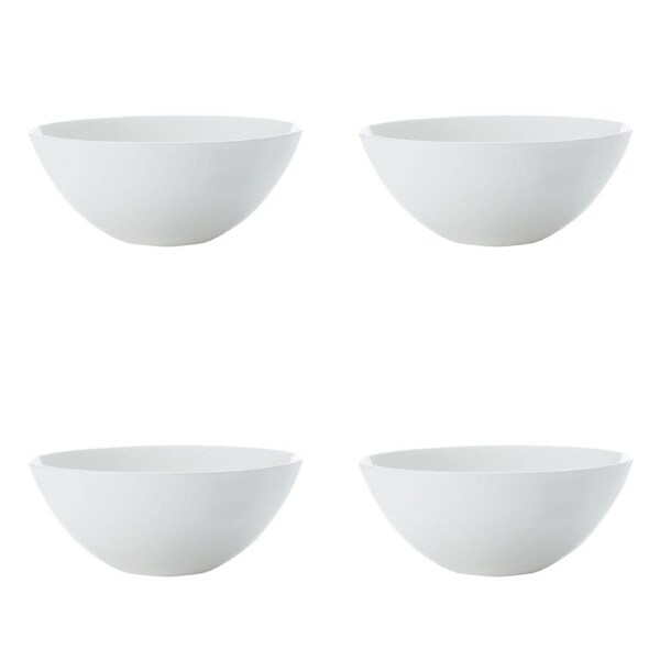 4x Maxwell & Williams Cashmere 17cm Classic Coupe Soup Bowl Fine Bone China Rnd
