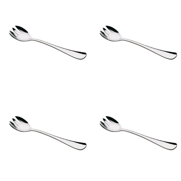 4x Maxwell & Williams Stainless Steel Madison Salad Fork Serving Utensil Silver