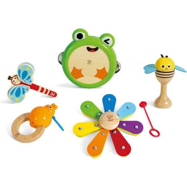 Hape Nature Band Rhythm Kit Kids/Toddler Musical Educational Fun Play Toy 2Y+