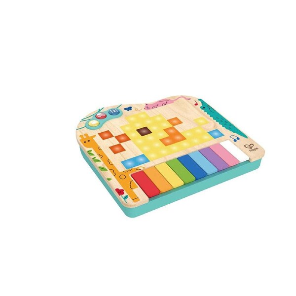 Hape Dynamic Pixel Piano Toddler Musical Interactive Learning Play Toy 12M+