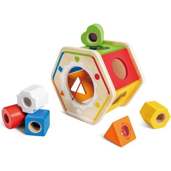 Hape Wooden Wonder Shape Sorter Development Infant Sensory Learning Toy 12M+