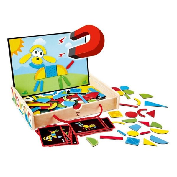 Hape Magnetic Art Box Creative Kids Interactive Learning Fun Play Toy 3Y+