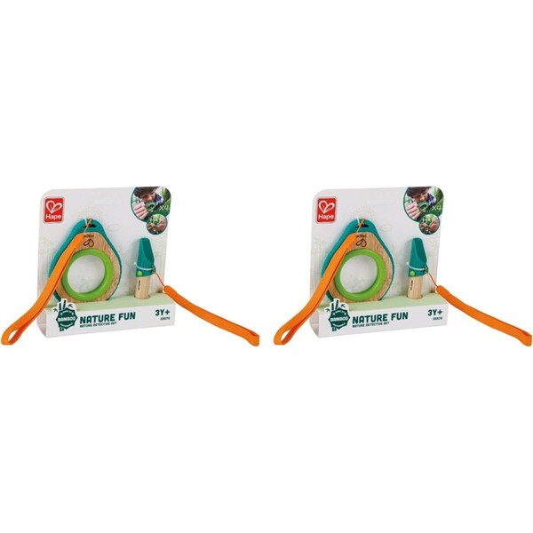 2x Hape Nature Detective Set Educational Kids/Child Creative Learning Toy 3Y+
