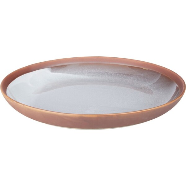 Davis & Waddell Aria Stoneware Wide Round Porcelain Serving Bowl 35cm Natural