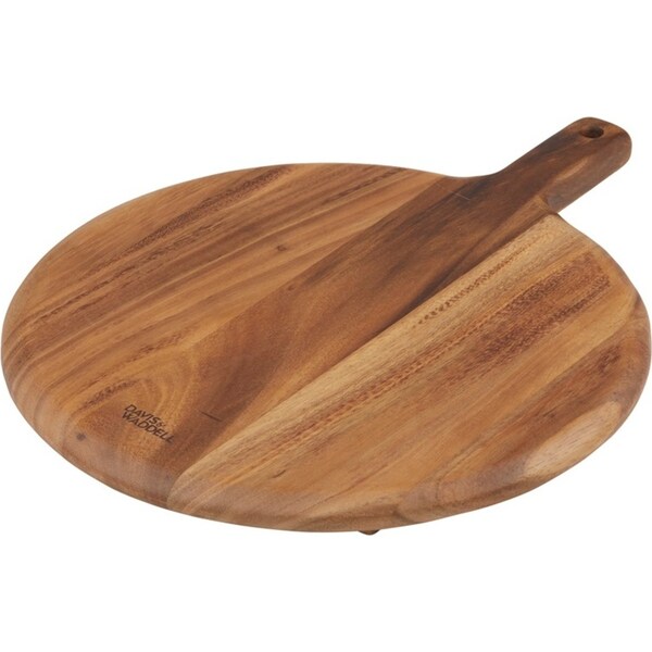 Davis & Waddell Arden Acacia Wood Serving Paddle Board Round 50x42cm Natural