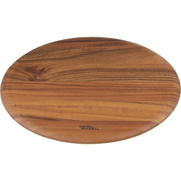 Davis & Waddell Arden Acacia Wood Lazy Suzan Food Snack Holder 40x40cm Natural