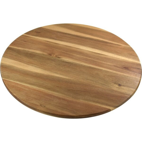Davis & Waddell Fine Foods Acacia Wood Lazy Susan Snack Holder 50x50cm Natural