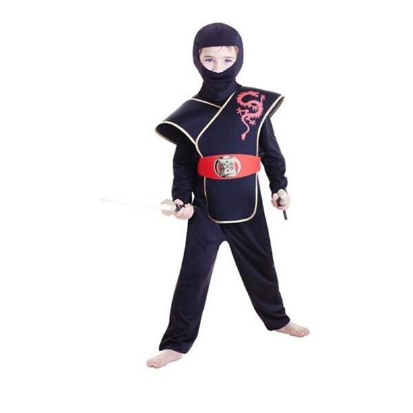 Ninja Deluxe Child Costume Size 6-8 Years