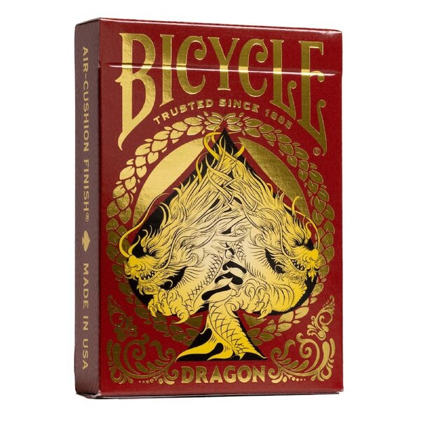 Bicycle Red Dragon Playing Cards