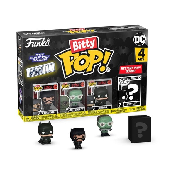 Batman 85th Anniversary Catwoman Bitty 4 Pack Funko POP! Vinyl