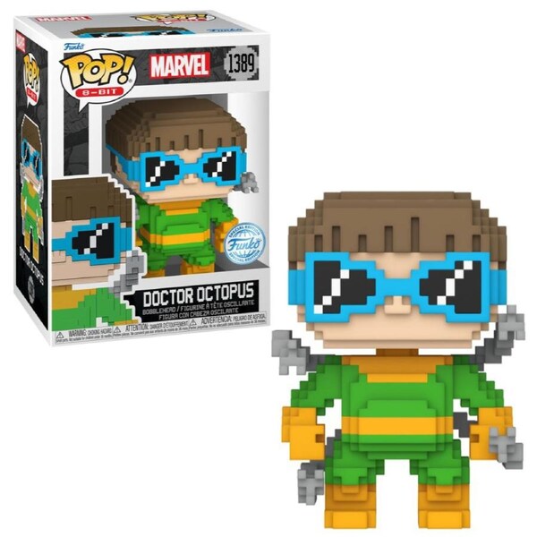 Spider-Man Doctor Octopus 8-Bit Funko POP! Vinyl