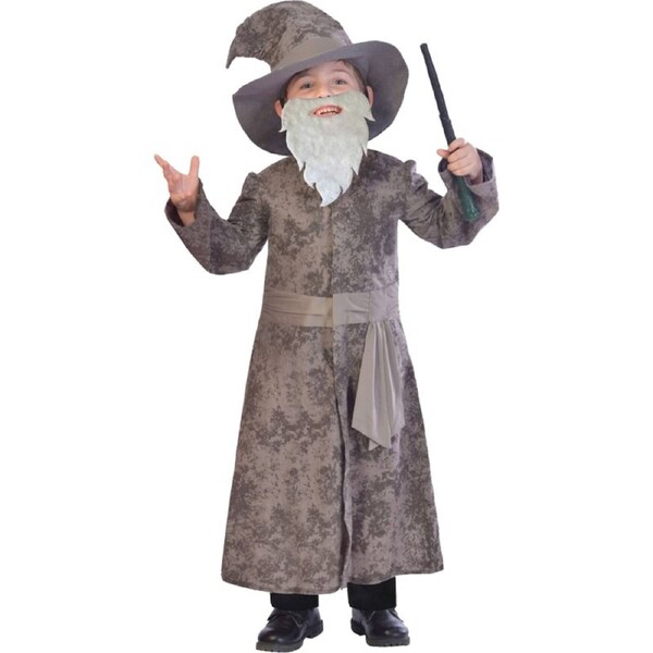 Wise Wizard Child Costume Size 7-8 Years