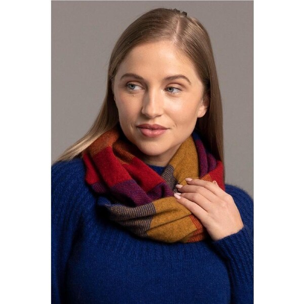 McDonald Possum Merino Ombre Snood Scarf-Primary