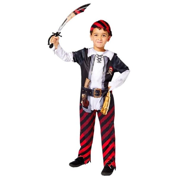 Pirate Sustainable Child Costume Size 4-6 Years