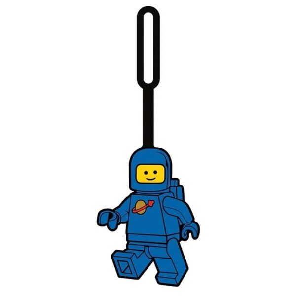 LEGO Blue Spaceman Luggage Tag
