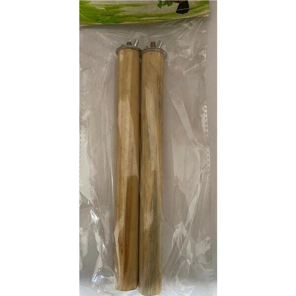 BIRD TOYS 3 SET - 2PCS OF EACH CAGE WOODEN STICK -LARGE