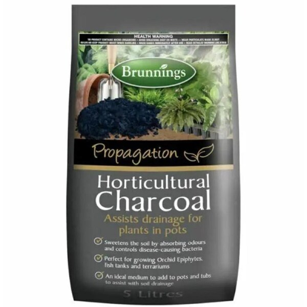 Brunnings Horticultural Charcoal 5L – Enhance Soil & Drainage
