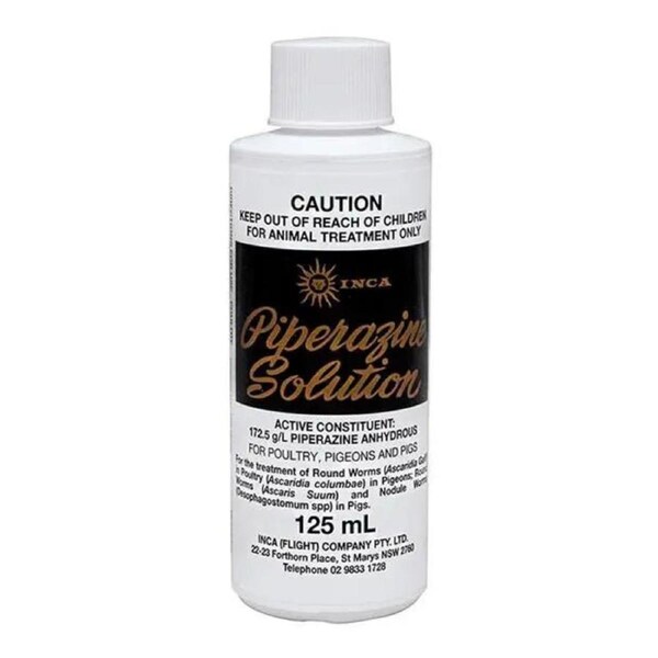 Inca Piperazine Solution 125mL