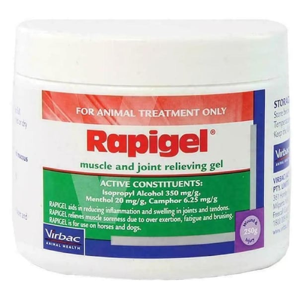 RAPIGEL® muscle and joint relieving gel for horses and dogs 250g