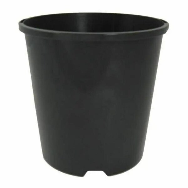 Small Black Plastic Plant Pots 0.5Ltr (10x10x8) 46 Pcs