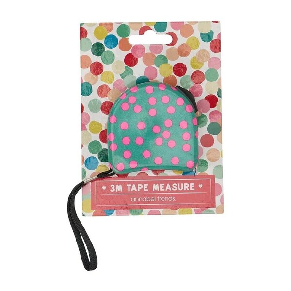 Annabel Trends Tape Measure 3m - Confetti