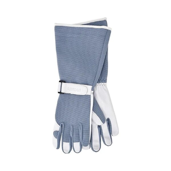 Sprout Long Sleeve Gardening Gloves - Dusty Blue
