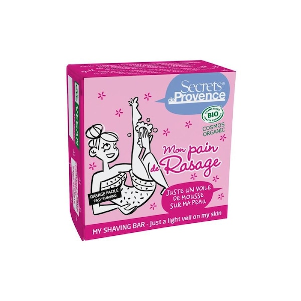 Secrets de Provence Organic Shaving Bar for Women 90g