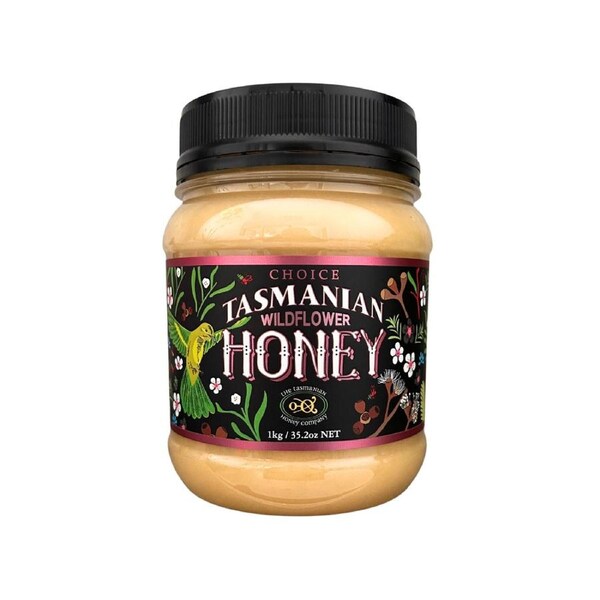Tasmanian Honey Wildflower Honey 1kg (Not For Sale In WA)