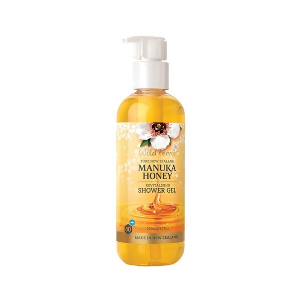 Wild Ferns Manuka Honey Shower Gel 230ml