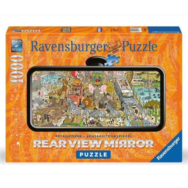 Ravensburger Rear View Mirror Safari 1000 Piece Jigsaw Puzzle