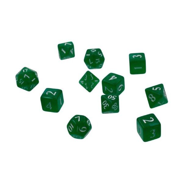 Ultra Pro: Eclipse 11 Dice Set: Forest Green