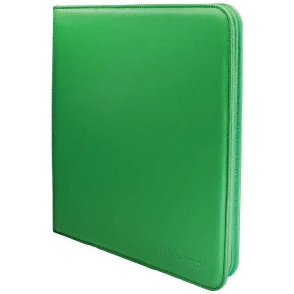 Ultra Pro: Vivid 12-Pocket Zippered PRO-Binder: Green