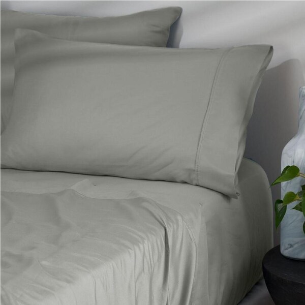 Jane Lamerton 700TC Cotton Sheet Set Silver-Queen