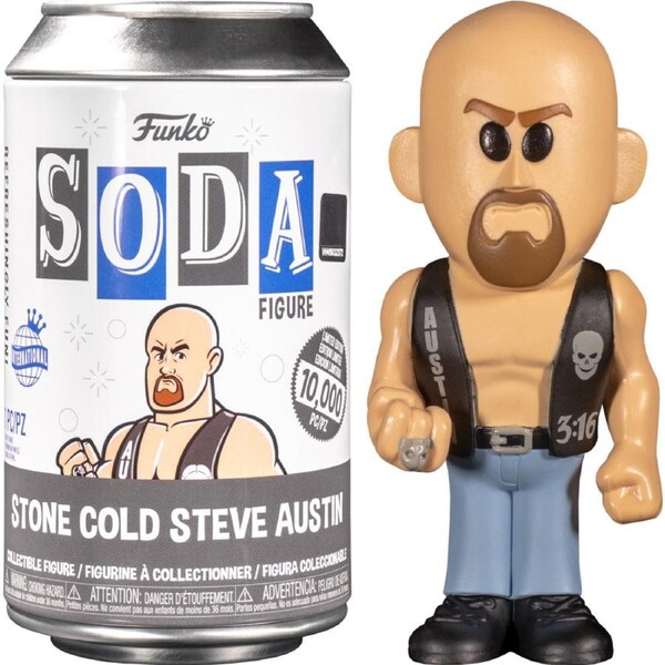 WWE Stone Cold Steve Austin Funko Vinyl Soda Figure with Chance of Chase