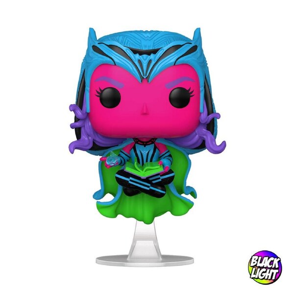 Marvel WandaVision Scarlet Witch With Darkhold Book Black Light Pop! Vinyl