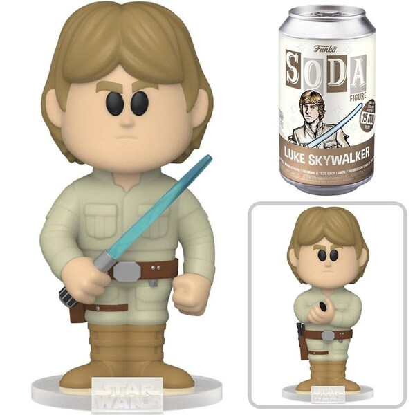 Star Wars Luke Skywalker Vinyl Soda Figure with Chance of Chase