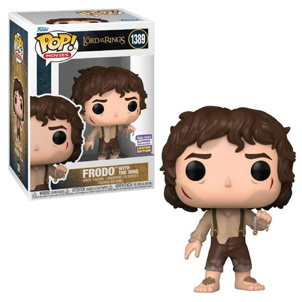 Lord Of The Rings Frodo Baggins with Ring SDCC 2023 Pop! Vinyl