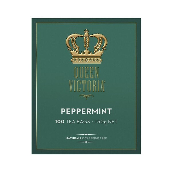 Queen Victoria Peppermint Premium Tea Bags 100 Pack