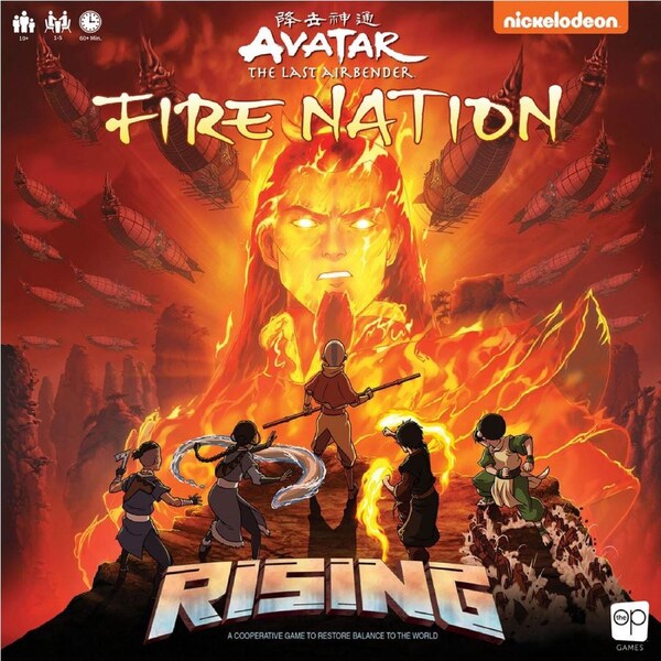 The OP Avatar The Last Airbender Fire Nation Rising Kids/Child Board Game 10y+