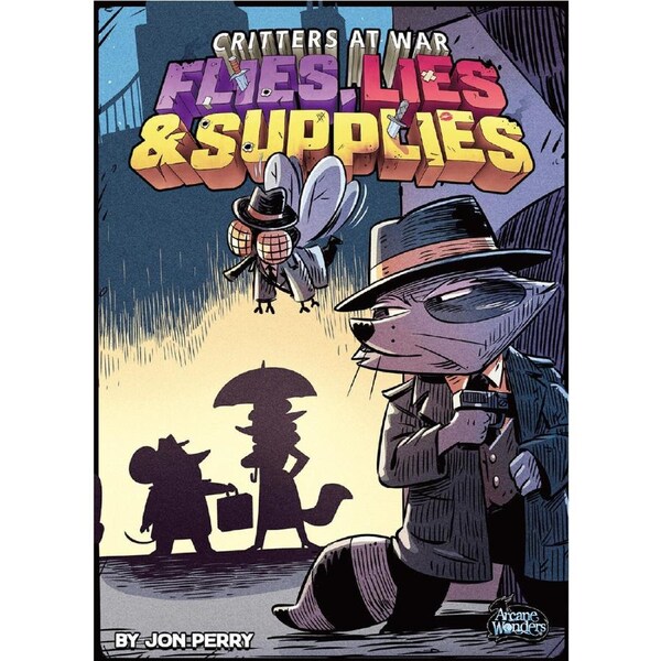 Arcane Wonders Critters at War Flies Lies & Supplies Kids/Child Card Game 14y+