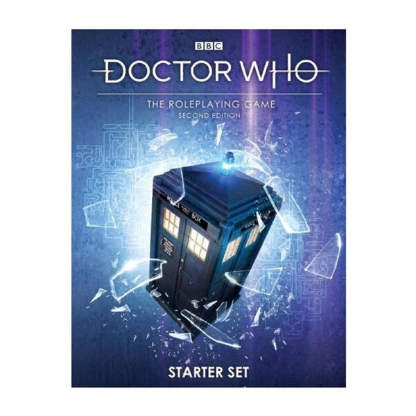 Cubicle 7 Dr Who The RPG Starter Set 2nd Edition Kids/Family Tabletop Game 14y+