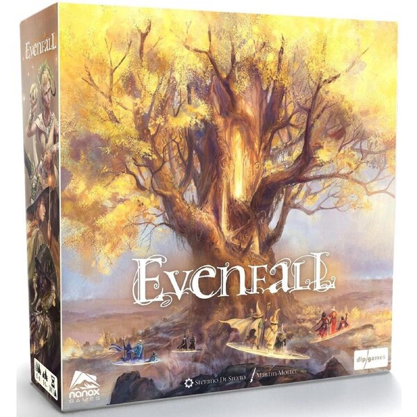 Evenfall Kids/Family Interactive Play Strategy Tabletop Board/Card Game 14y+