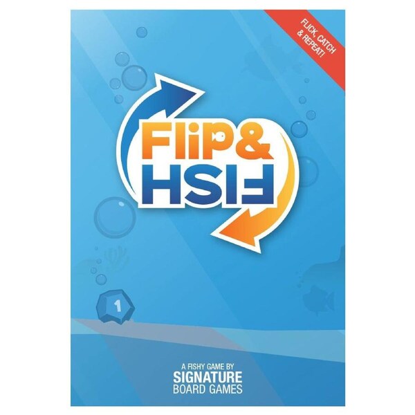 Signature Board Games Flip & Fish Kids Interactive Tabletop Board Game 14y+